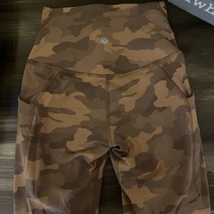 Lululemon Align leggings with pockets 25” inseam